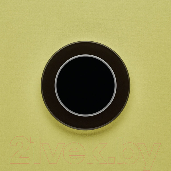 Изображение товара Выключатель DeLUMO Ronda 9005 одноканальный клавишный (классический черный)