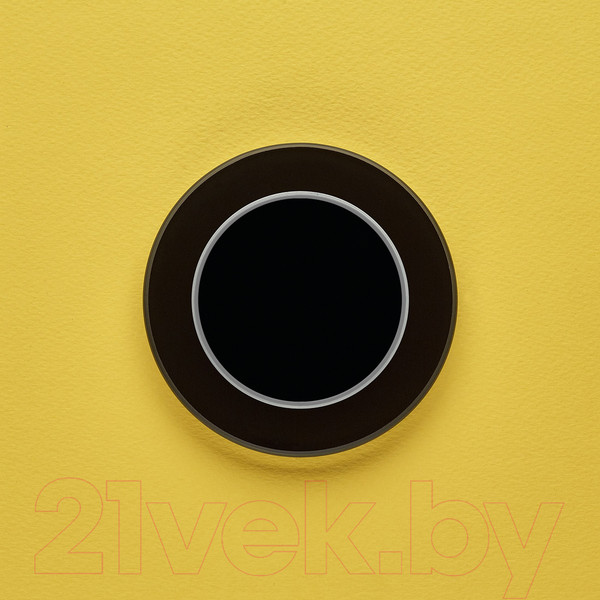 Изображение товара Выключатель DeLUMO Ronda 9005 одноканальный клавишный (классический черный)