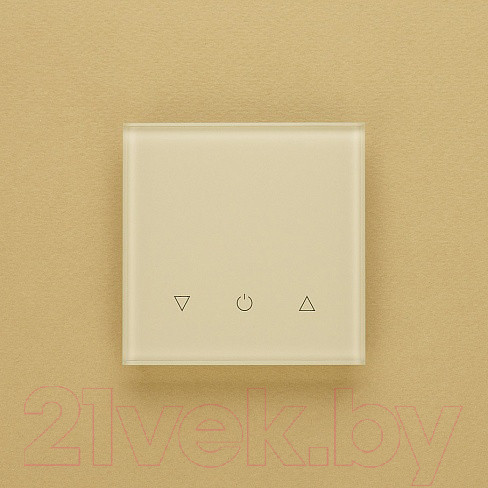 Изображение товара Диммер DeLUMO Senso 1015 одноканальный сенсорный трехклавишный (светло-бежевый)