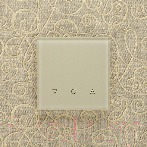 Изображение товара Диммер DeLUMO Senso 1015 одноканальный сенсорный трехклавишный (светло-бежевый)