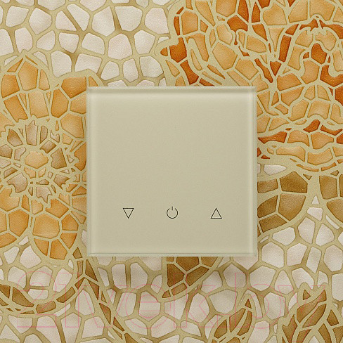 Изображение товара Диммер DeLUMO Senso 1015 одноканальный сенсорный трехклавишный (светло-бежевый)