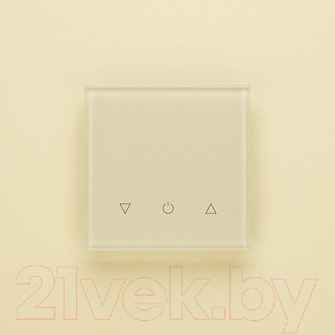Изображение товара Диммер DeLUMO Senso 1015 одноканальный сенсорный трехклавишный (светло-бежевый)