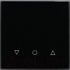 Изображение товара Диммер DeLUMO Senso 9005 одноканальный сенсорный трехклавишный (классический черный)