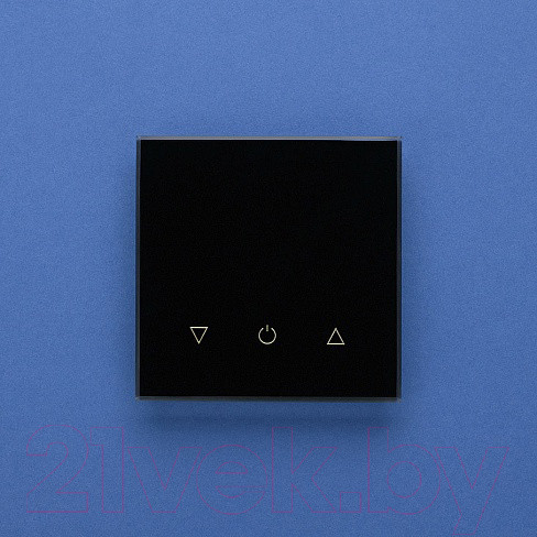Изображение товара Диммер DeLUMO Senso 9005 одноканальный сенсорный трехклавишный (классический черный)