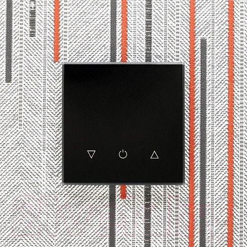 Изображение товара Диммер DeLUMO Senso 9005 одноканальный сенсорный трехклавишный (классический черный)