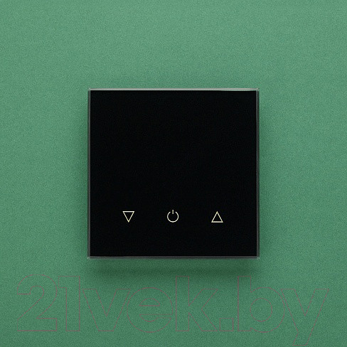 Изображение товара Диммер DeLUMO Senso 9005 одноканальный сенсорный трехклавишный (классический черный)