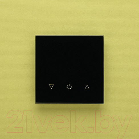Изображение товара Диммер DeLUMO Senso 9005 одноканальный сенсорный трехклавишный (классический черный)