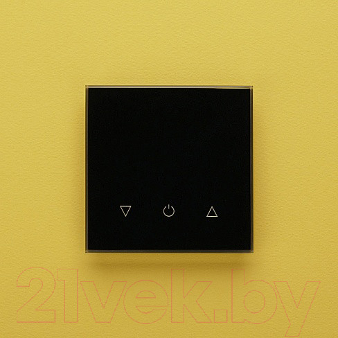 Изображение товара Диммер DeLUMO Senso 9005 одноканальный сенсорный трехклавишный (классический черный)