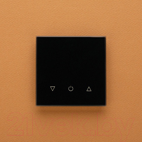 Изображение товара Диммер DeLUMO Senso 9005 одноканальный сенсорный трехклавишный (классический черный)