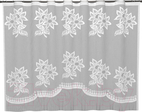 Изображение товара Гардина Лента Е691 (155x210, белый)