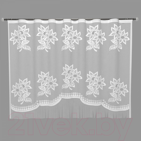 Изображение товара Гардина Лента Е691 (155x210, белый)