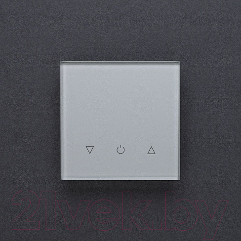 Изображение товара Диммер DeLUMO Senso 9006 одноканальный сенсорный трехклавишный (серый металлик)