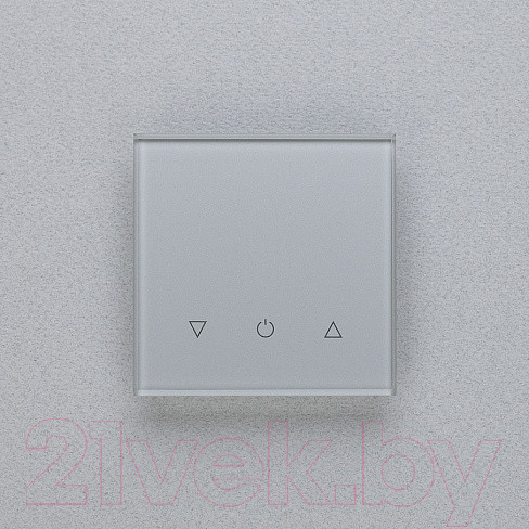 Изображение товара Диммер DeLUMO Senso 9006 одноканальный сенсорный трехклавишный (серый металлик)