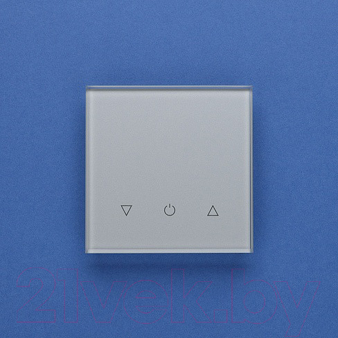 Изображение товара Диммер DeLUMO Senso 9006 одноканальный сенсорный трехклавишный (серый металлик)