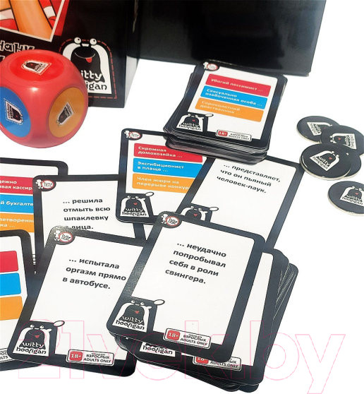 Изображение товара Настольная игра Witty Hooligan Совместимая несовместимость 18+ / 0420