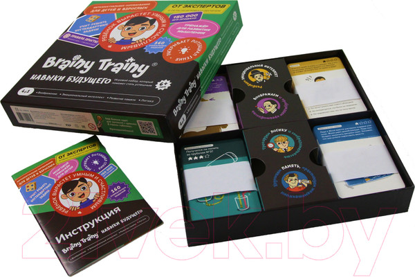 Изображение товара Настольная игра Brainy Trainy Навыки будущего / УМ679