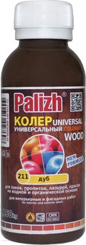 Изображение товара Колеровочная паста Palizh Wood №211 универсальная (0.1л, дуб)