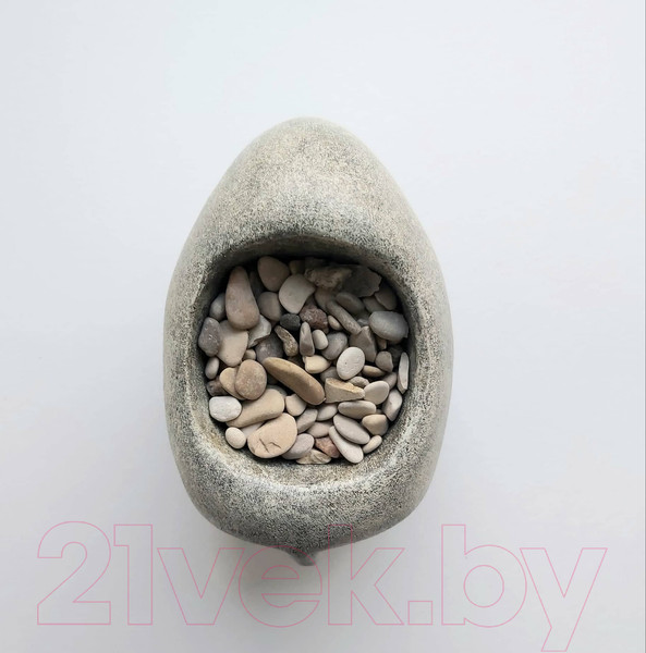 Изображение товара Кашпо Нашы майстры Слон / 1070-1 (мраморный)