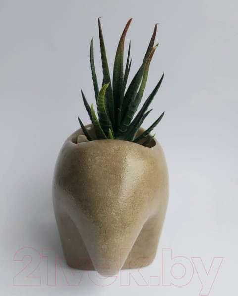 Изображение товара Кашпо Нашы майстры Слон / 1070-2 (песочный)