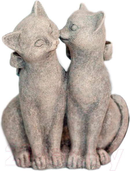 Изображение товара Статуэтка Нашы майстры Коты с бантами / 3037-1 (мраморный)