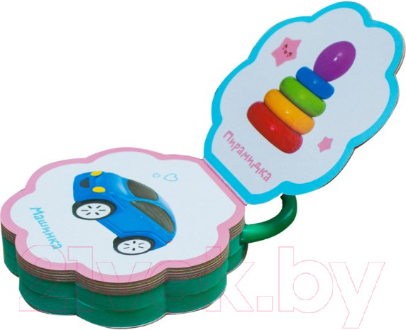 Изображение товара Развивающая книга Мозаика-Синтез Малышарики. Погремушки. Пора играть!