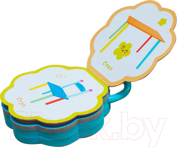 Изображение товара Развивающая книга Мозаика-Синтез Малышарики. Погремушки. Пора обедать!