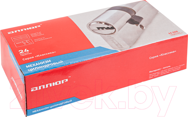 Изображение товара Цилиндровый механизм замка Аллюр AG 70-6К CP вертушка (хром)