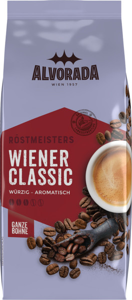 Изображение товара Кофе в зернах Alvorada Wiener Cafe 60% арабика, 40% робуста (1кг)
