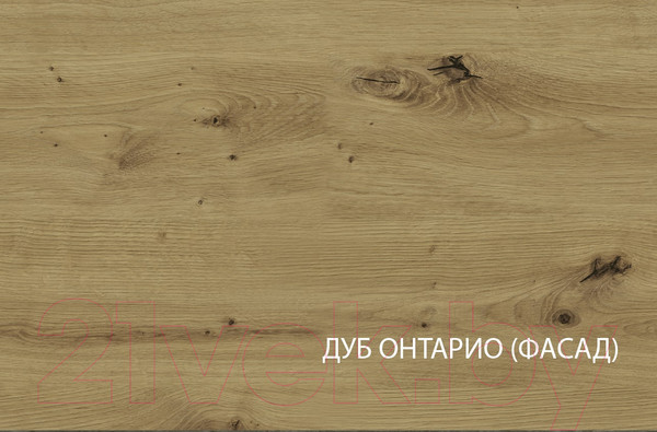 Изображение товара Шкаф навесной для кухни Anrex Alesia 1D/50-F1 (серый/дуб онтарио)