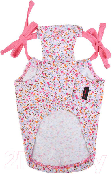 Изображение товара Футболка для животных Puppia WildFlower / PAUB-TS1806-PK (S, розовый)