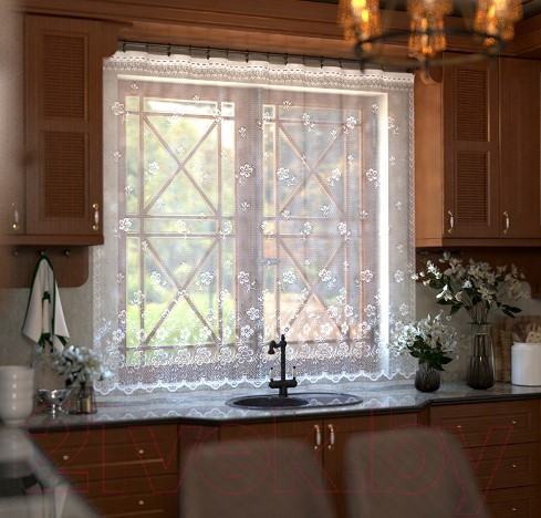 Изображение товара Гардина Лента М484а (165x200, белый)