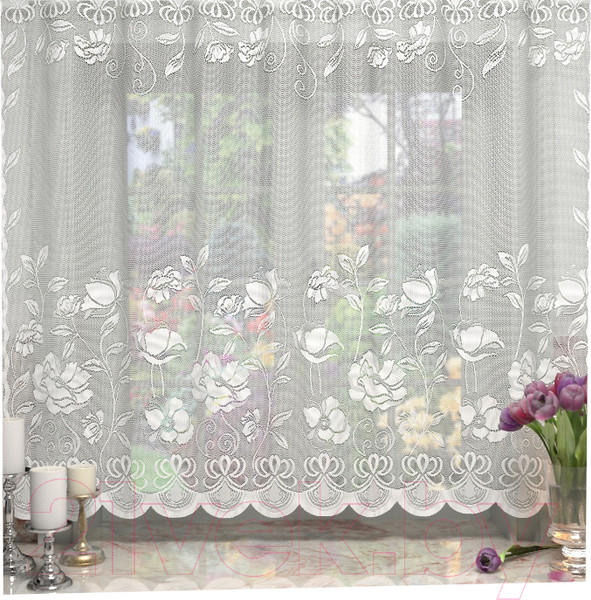 Изображение товара Гардина Лента М488б (165x245, белый)