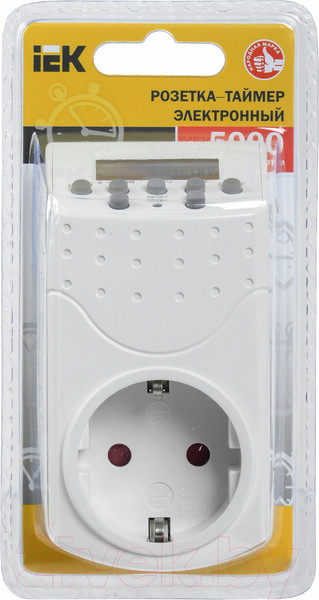 Изображение товара Розетка с таймером IEK ERT-10-1-16-N-01-5-20-K01