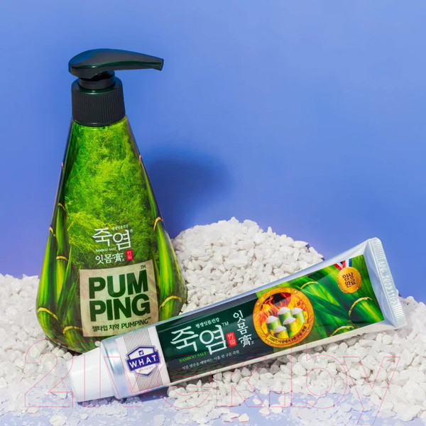 Изображение товара Зубная паста Perioe Bamboosalt Gumcare с бамбуковой солью (120г)