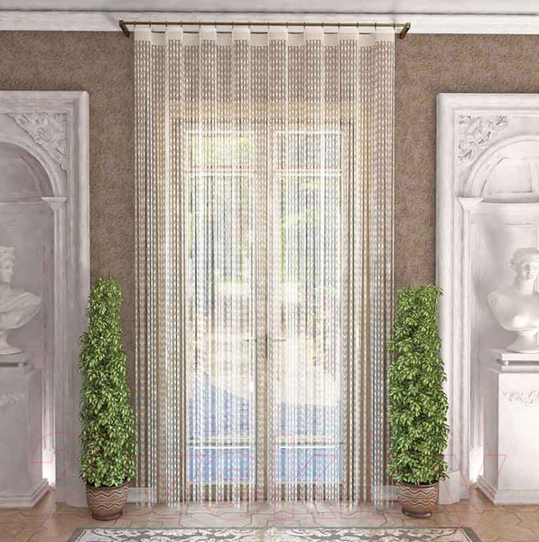 Изображение товара Штора Лента Д36 (265x145, белый)