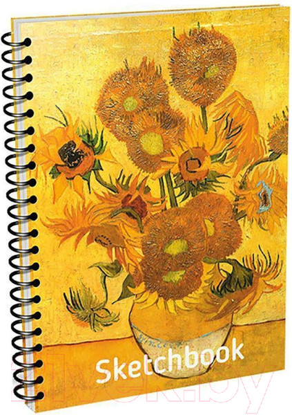 Изображение товара Скетчбук Попурри Ван Гог. Подсолнухи