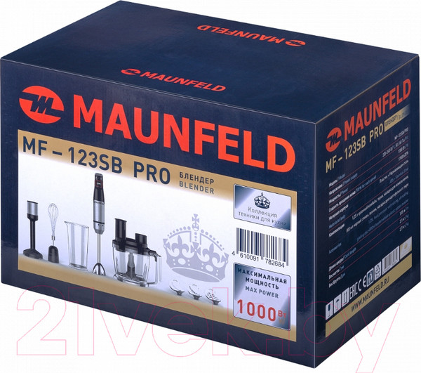 Изображение товара Блендер погружной Maunfeld MF-123SB Pro