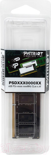 Изображение товара Оперативная память DDR4 Patriot PSD432G26662S