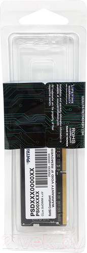 Изображение товара Оперативная память DDR4 Patriot PSD432G26662S