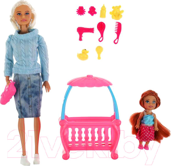 Изображение товара Набор кукол Карапуз София с дочкой / 66444-21-S-BB