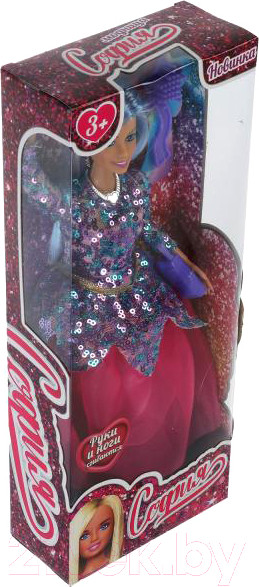 Изображение товара Кукла с аксессуарами Карапуз София В вечернем платье / 66001-BF13-S-BB