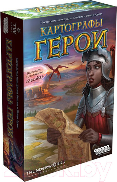 Изображение товара Настольная игра Мир Хобби Картографы: Герои / 915397