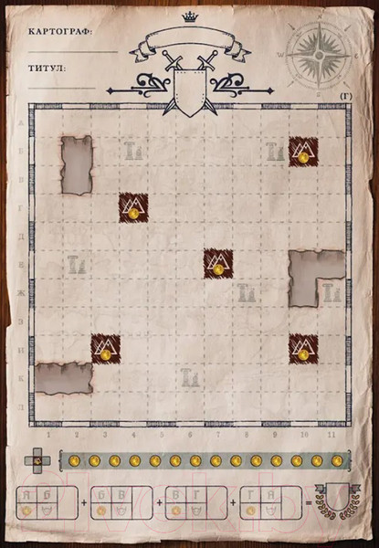 Изображение товара Настольная игра Мир Хобби Картографы: Герои / 915397