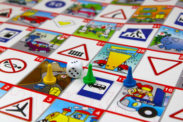 Изображение товара Настольная игра Десятое королевство Викторина в картинках. Дорожные знаки / 04018