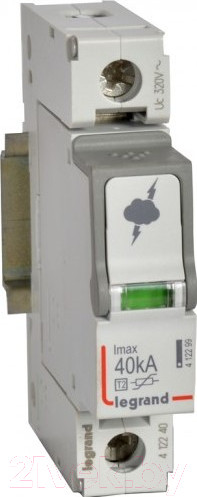 Изображение товара Ограничитель перенапряжения Legrand T2 In 20kA / 412240