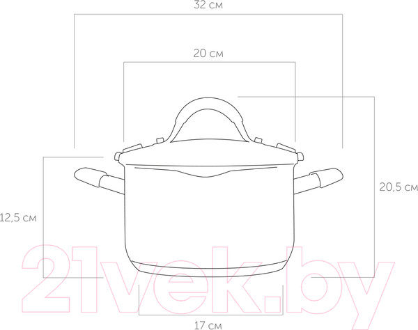 Изображение товара Кастрюля Nadoba Nita 726912