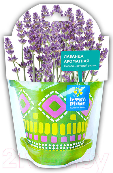 Изображение товара Набор для выращивания растений Happy Plant Лаванда ароматная / hpd-2