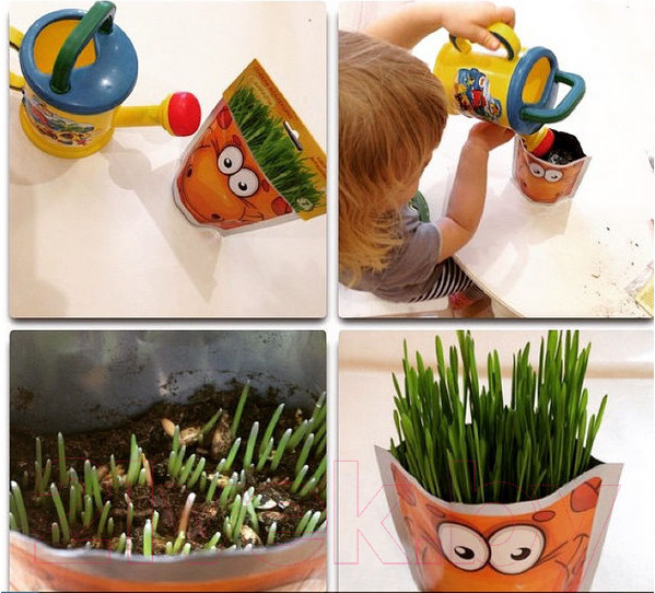 Изображение товара Набор для выращивания растений Happy Plant Жираф / hp-45