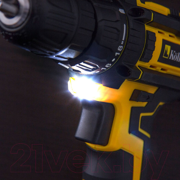 Изображение товара Аккумуляторная дрель-шуруповерт Kolner KCD 14.4/2L