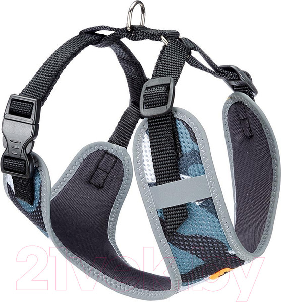 Изображение товара Шлея-жилетка для животных Ferplast Nikita Fashion P (S, серый)